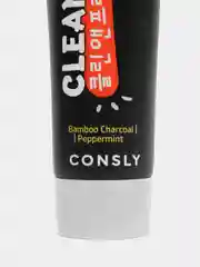Паста зубная гелевая Clean&Fresh с бамбуковым углем и перечной мятой Bamboo Consly, 105 г