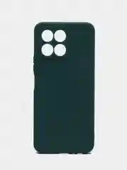 Тёмно-зелёный чехол Honor X6, Honor X8 5G / Хонор Х6, Х8 5Г, силиконовый, матовый