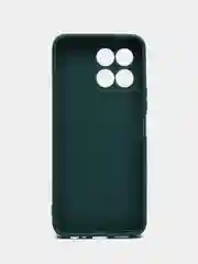 Тёмно-зелёный чехол Honor X6, Honor X8 5G / Хонор Х6, Х8 5Г, силиконовый, матовый