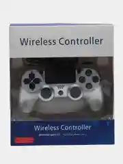 Серебряный геймпад джойстик для PS4, ПК, телефона, беспроводной