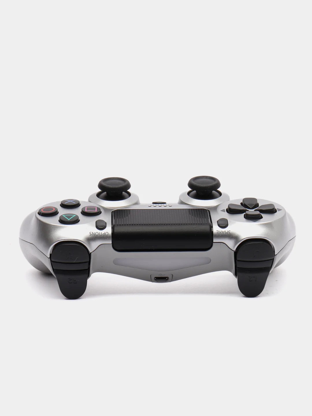Серебряный геймпад джойстик для PS4, ПК, телефона, беспроводной