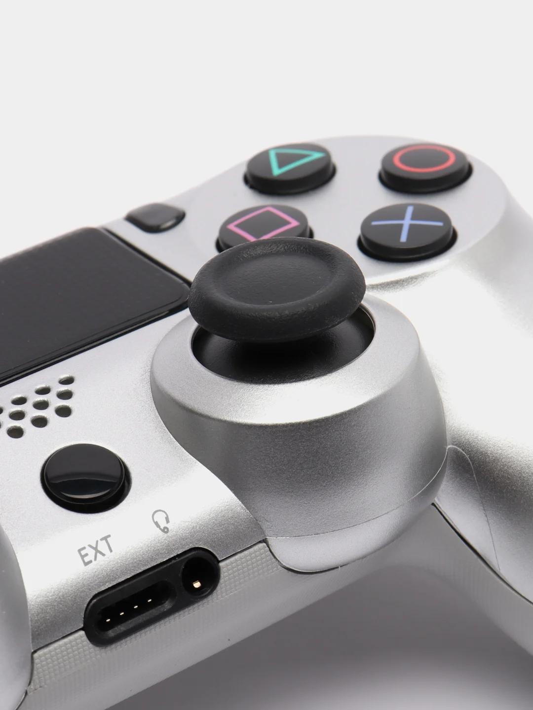 Серебряный геймпад джойстик для PS4, ПК, телефона, беспроводной