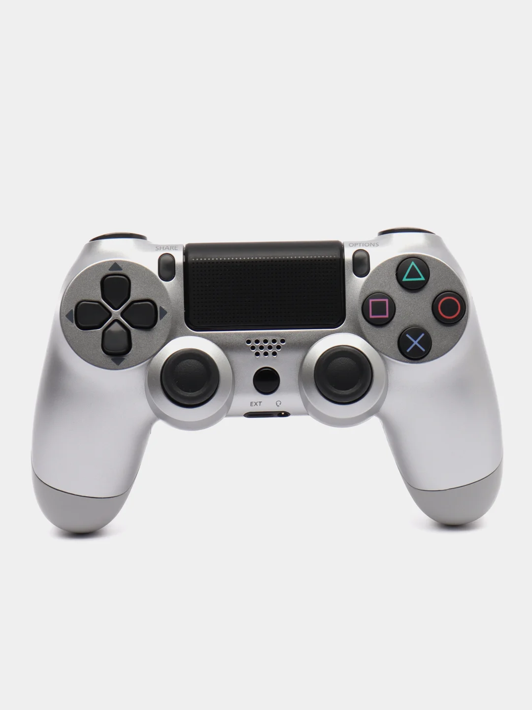 Серебряный геймпад джойстик для PS4, ПК, телефона, беспроводной