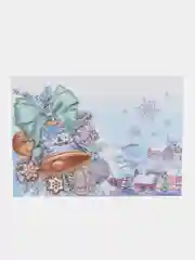 Алый письмо новогоднее "Деду Морозу" А4, с конвертом А5, разные цвета и варианты