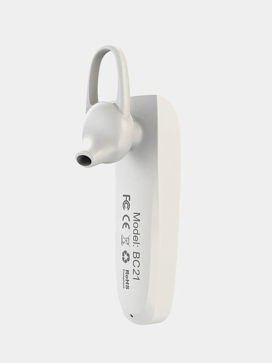 Белый bluetooth-гарнитура Borofone BC21, моно