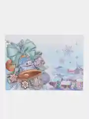 Тёмно-бирюзовый письмо новогоднее "Деду Морозу" А4, с конвертом А5, разные цвета и варианты