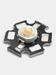 Светодиод фито для растений 3Вт 3WR 3.6v полный спектр 400-840nm на подложке