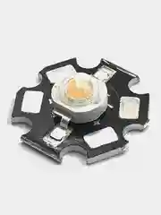 Светодиод фито для растений 3Вт 3WR 3.6v полный спектр 400-840nm на подложке