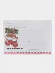 Кораллово-розовый письмо новогоднее "Деду Морозу" А4, с конвертом А5, разные цвета и варианты