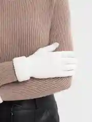 Белый перчатки