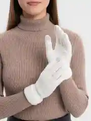 Белый перчатки