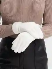 Белый перчатки