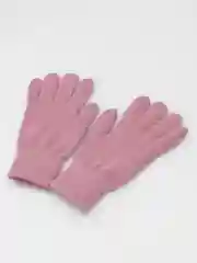 Сиреневый сенсорные перчатки/ Женские перчатки утепленные, перчатки махровые