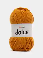 Рыжий пряжа плюшевая YarnArt Dolce (ЯрнАрт Дольче)