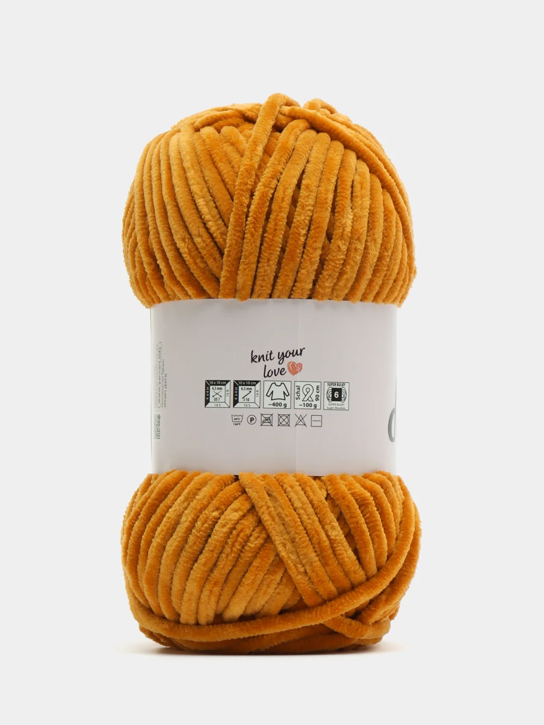 Рыжий пряжа плюшевая YarnArt Dolce (ЯрнАрт Дольче)