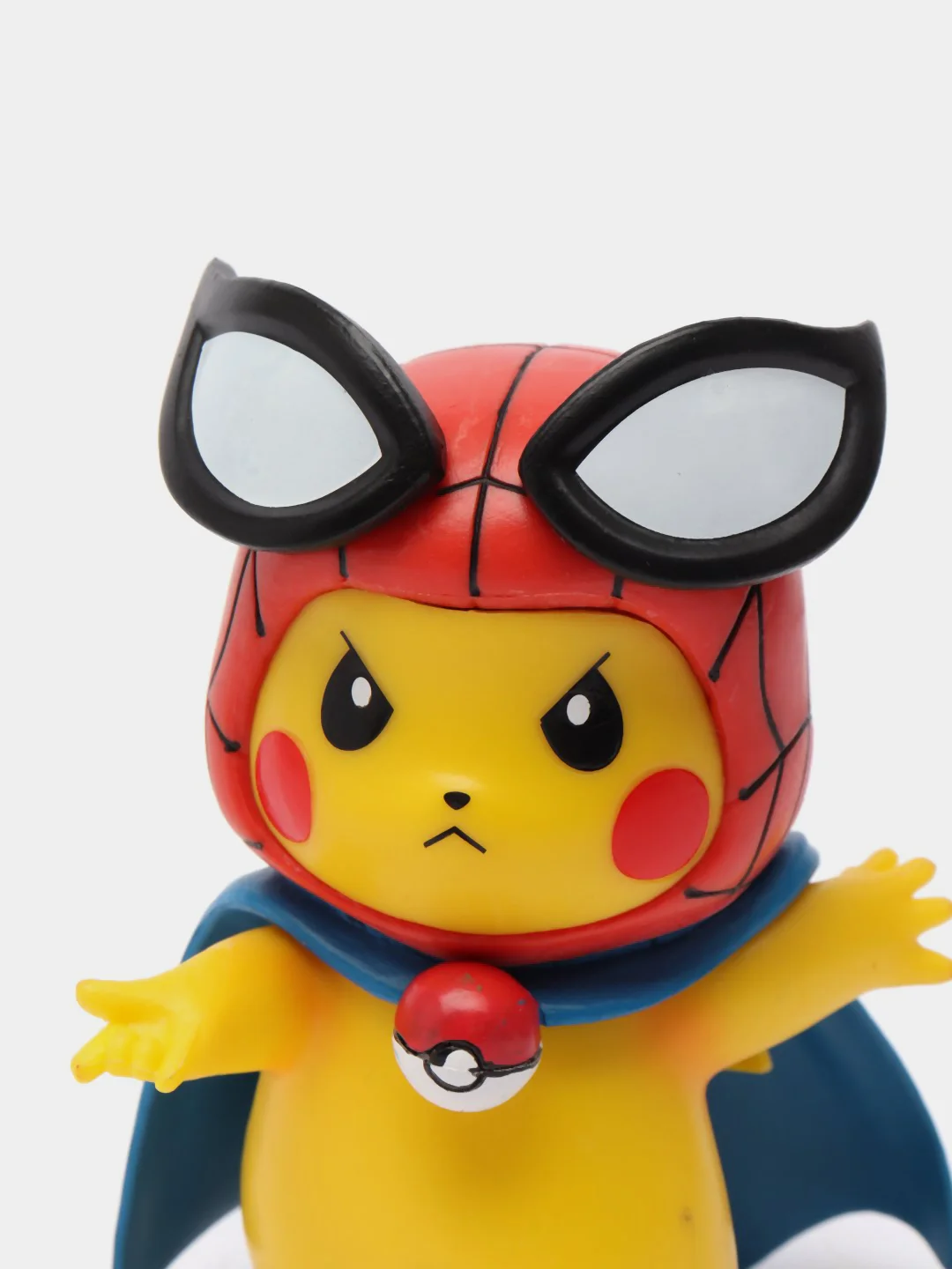 Алый фигурки Pikachu Cosplay (Пикачу Наруто, Дэдпул, Капитан, Железный Человек, Паук) 4 вида