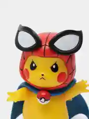 Алый фигурки Pikachu Cosplay (Пикачу Наруто, Дэдпул, Капитан, Железный Человек, Паук) 4 вида