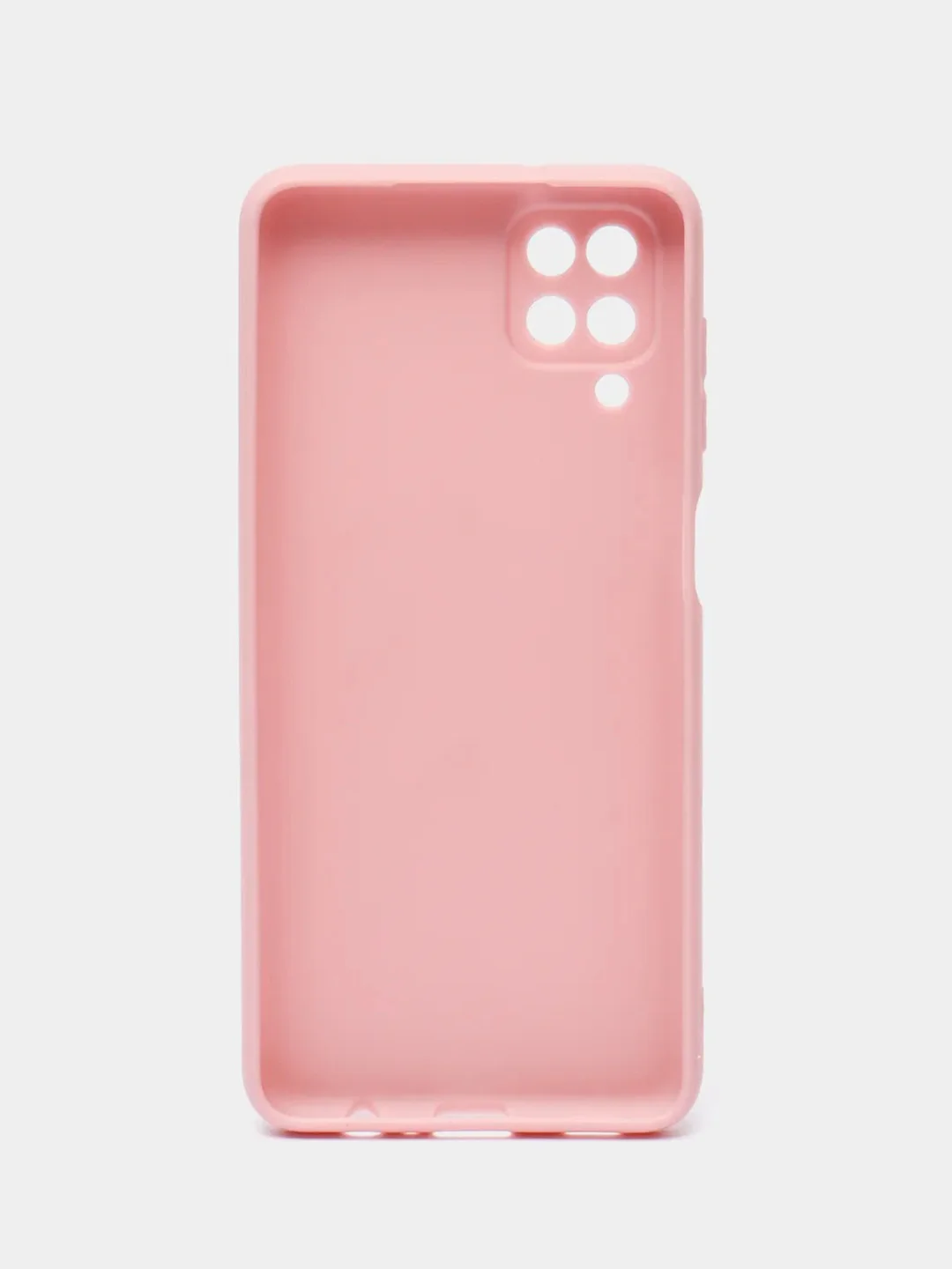 Коралловый меланж чехол Samsung Galaxy A12, M12 (Самсунг Галакси А12, М12), силиконовый, цветной, матовый