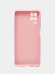 Коралловый меланж чехол Samsung Galaxy A12, M12 (Самсунг Галакси А12, М12), силиконовый, цветной, матовый