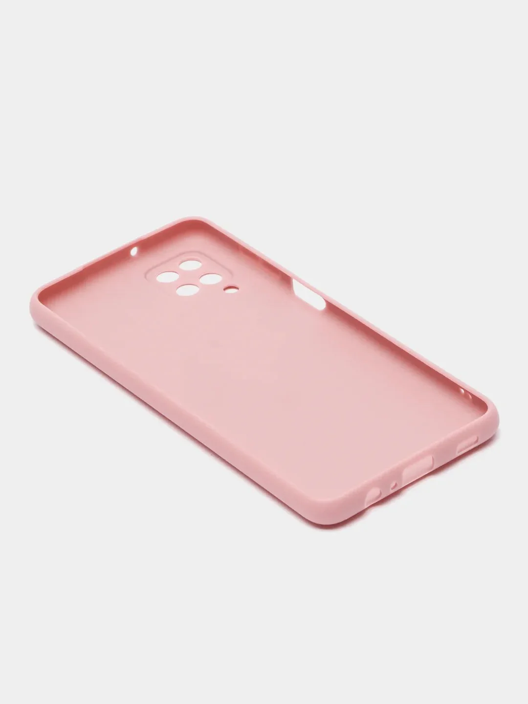 Коралловый меланж чехол Samsung Galaxy A12, M12 (Самсунг Галакси А12, М12), силиконовый, цветной, матовый