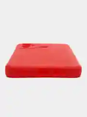 Алый чехол Infinix Hot 12 Play / Инфиникс Хот 12 Плей, силиконовый, цветной, матовый
