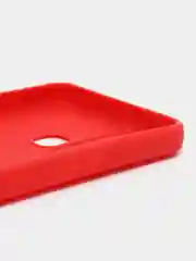 Алый чехол Infinix Hot 12 Play / Инфиникс Хот 12 Плей, силиконовый, цветной, матовый