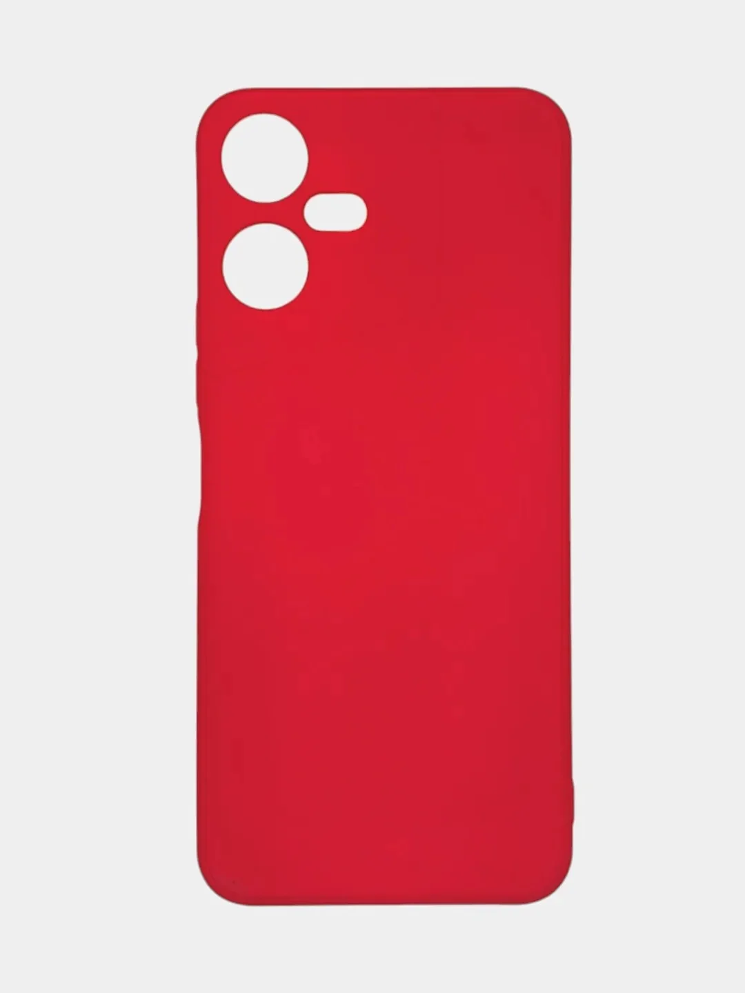 Красный чехол Tecno Pova Neo 3 / Техно Пова Нео 3, силиконовый, матовый