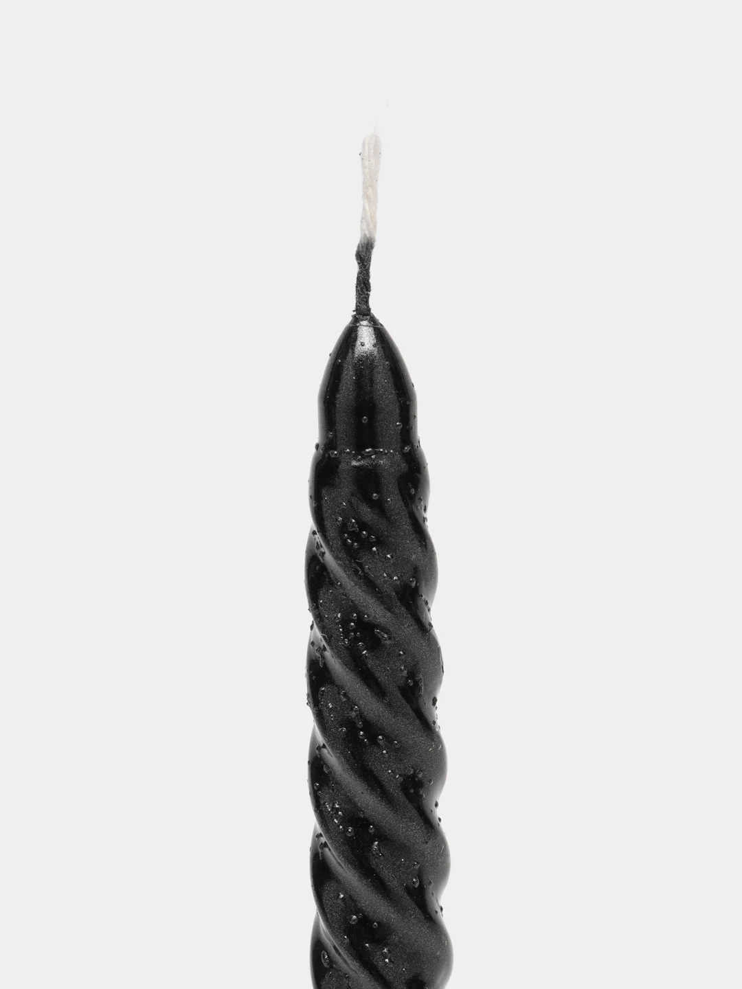 Серебряный новогодние свечи для подсвечника, длинные, 4 штуки