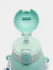 Бирюзовый бутылка для воды, спортивная, детская, 600 мл