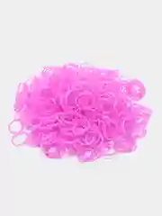 Розовый резинки для плетения Loom Bands 600 шт