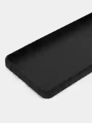 Черный чехол BROSCORP для Infinix Note 30 матовый, силиконовый, тонкий, с покрытием soft-touch
