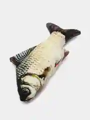 Хаки игрушка рыба для кошек. Рыбка