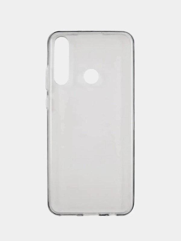 Чехол для Huawei Y6P, силиконовый, прозрачный