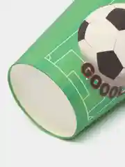 Зеленый стакан бумажный, 0,2 л, в наборе 10 шт "День рождения"