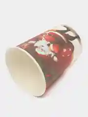 Коралловый стакан бумажный "Новый год", 0,2 л