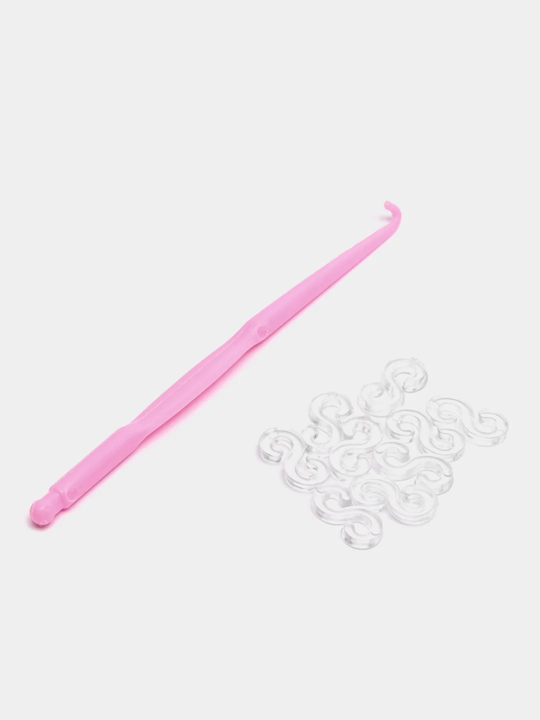 Розовый резинки для плетения Loom Bands 600 шт