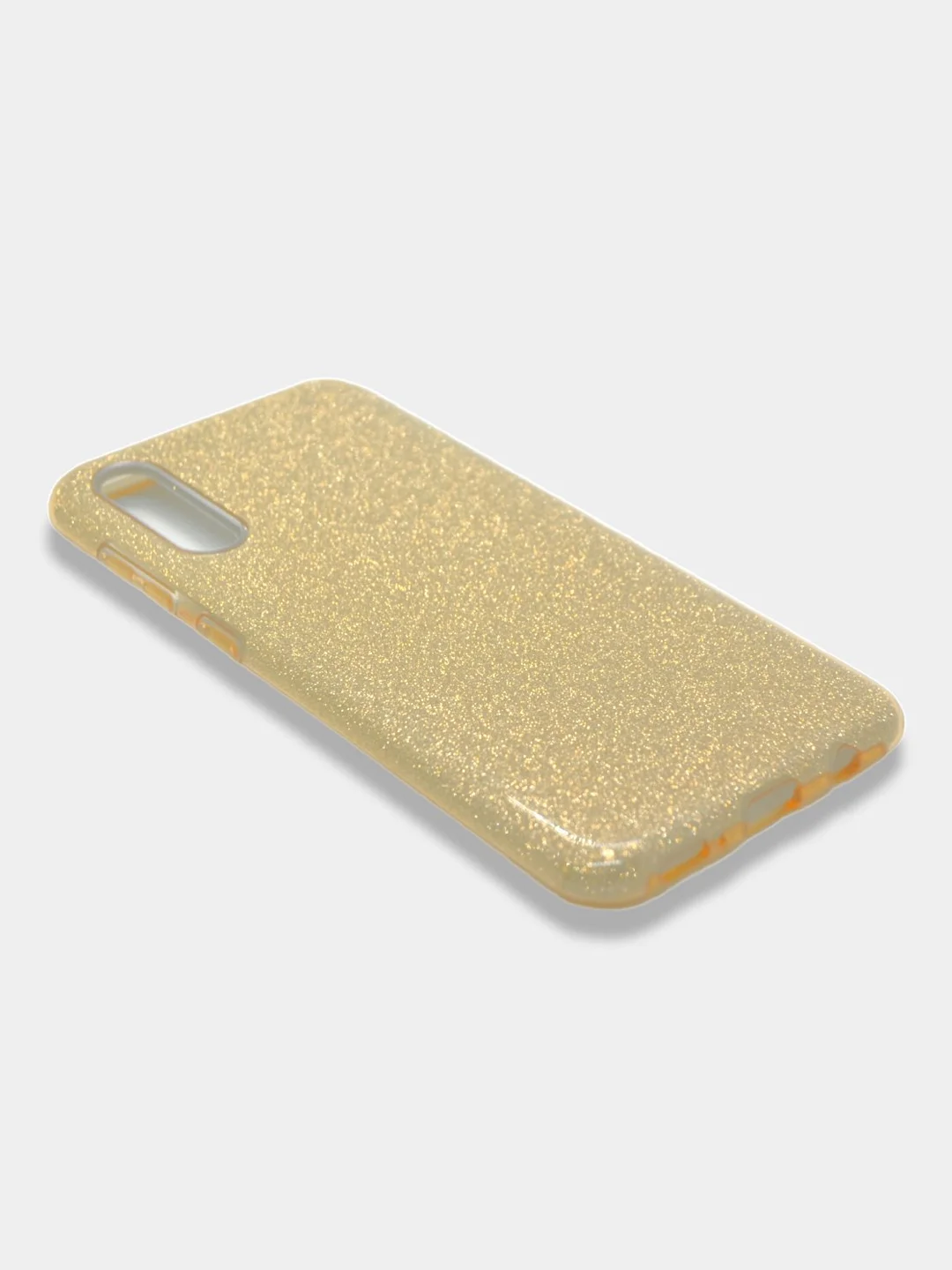 Золотой чехол блестящий Samsung Galaxy A50, A30S, A50S накладка с блёстками Самсунг А50