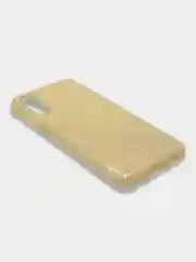 Золотой чехол блестящий Samsung Galaxy A50, A30S, A50S накладка с блёстками Самсунг А50