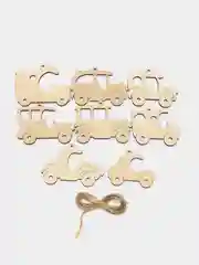 Набор новогодних игрушек, 8 изделий