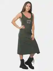 Платье женское KLERY "Pretty Smart", хаки, КП1437П2