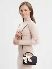 Красный сумка кросс-боди через плечо, маленькая, с бантом, плечевым ремнем