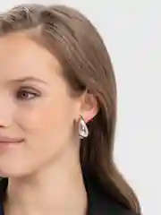 Серьги женские Капли массивные