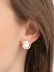 Золотой серьги-гвоздики