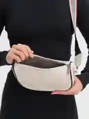 Кремовый сумка женская, натуральная кожа