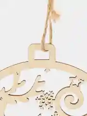 Набор новогодних игрушек, 3 изделия