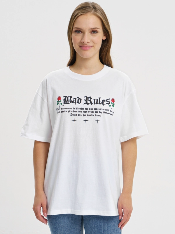 Oversized футболка Bad Rules