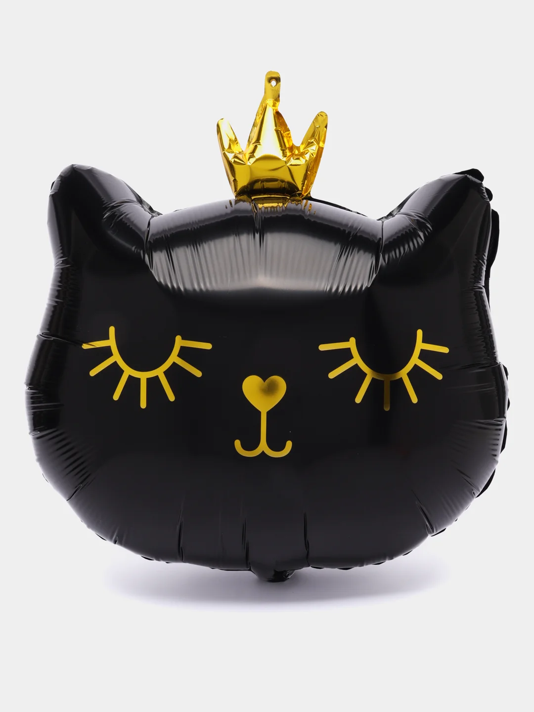 Шар фольгированный "Кошка с короной", кошечка, 45 см