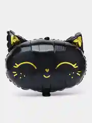 Шар фольгированный "Кошка, Кошечка принцесса", 45 см, черная