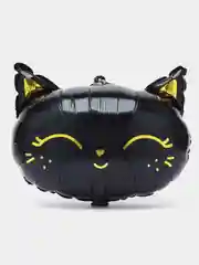 Шар фольгированный "Кошка, Кошечка принцесса", 45 см, черная
