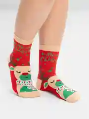 Лимонный носки новогодние, унисекс